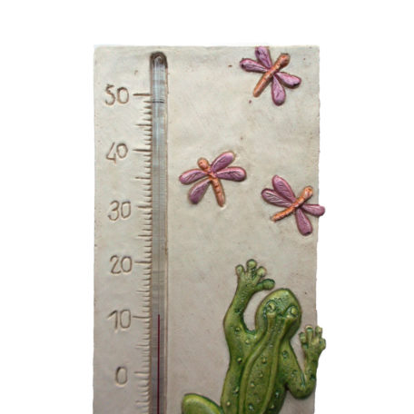 Thermomètre grenouille détail