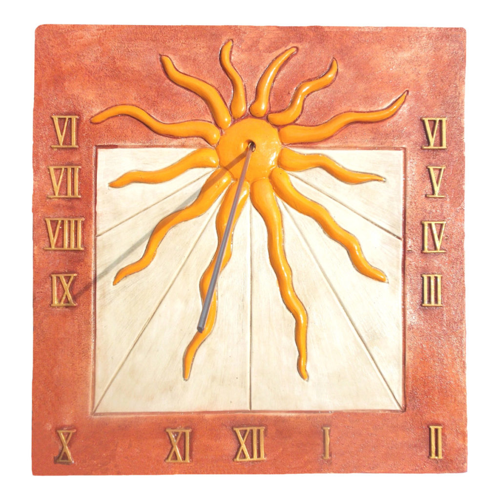 Cadran solaire soleil, une décoration murale originale à découvrir — free download