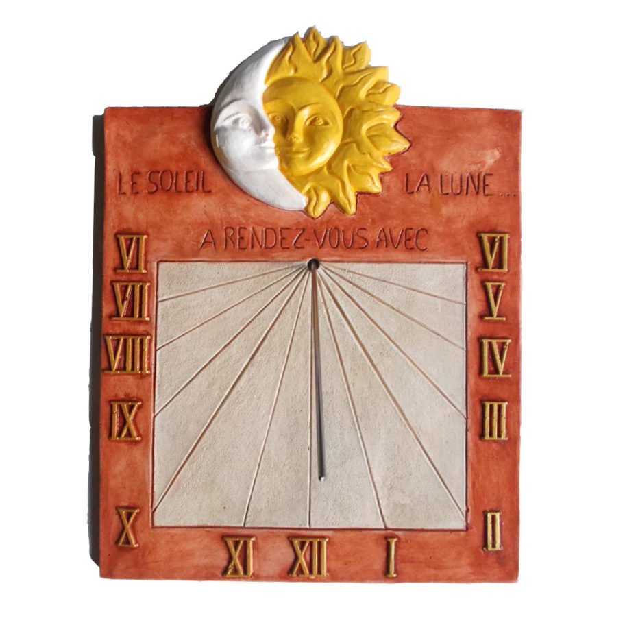 cadran solaire original soleil et lune Temps du Sud — free download