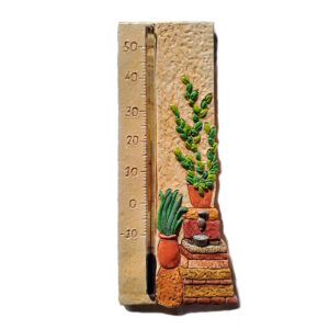 thermomètre décoratif méditerranée, intérieur ou extérieur
